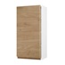 Clerkenwell Matt Natural Oak 900mm x 450mm Tall Kitchen Door Angled Open