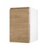 Clerkenwell Matt Natural Oak 720mm x 450mm Full Height Kitchen Door Angled Open