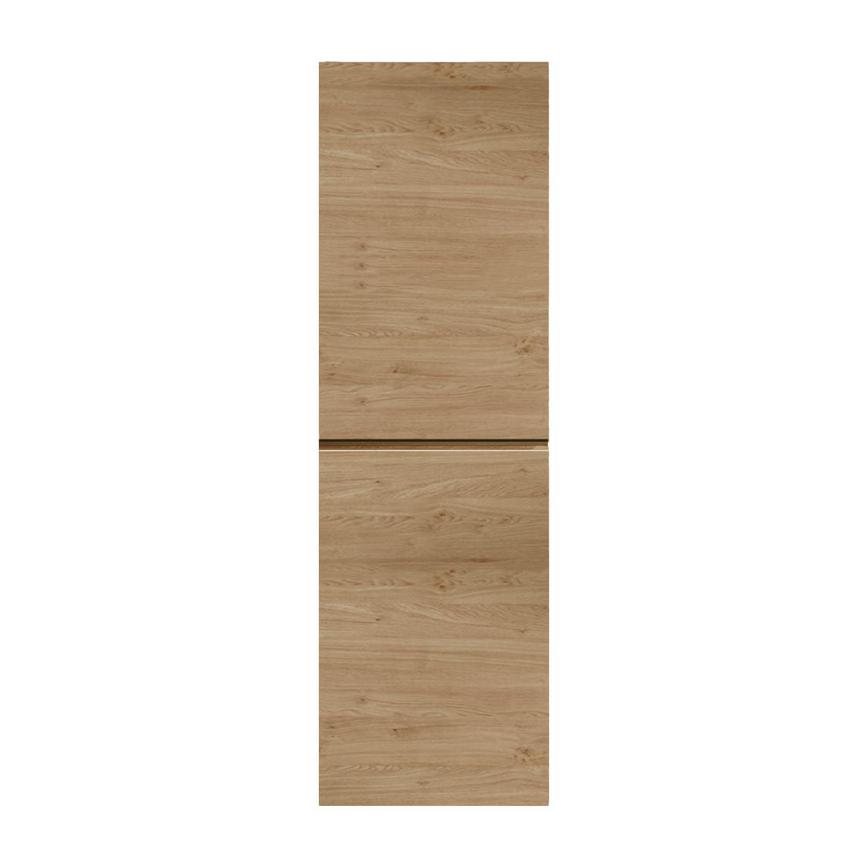 Clerkenwell Matt Natural Oak 991mm x 600mm Full Height Appliance Tower Kitchen Door Unit Viewed From The Front