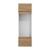 Clerkenwell Matt Natural Oak 437mm x 600mm Appliance Tower Kitchen Door Unit Viewed From The Front