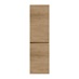 Clerkenwell Matt Natural Oak 1171mm x 600mm Tall Appliance Tower Kitchen Door Unit Viewed From The Front