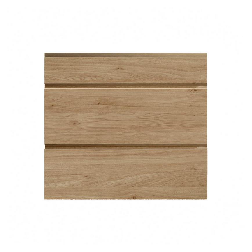 Clerkenwell Matt Natural Oak 160mm x 800mm Kitchen Drawer Unit Viewed From The Front