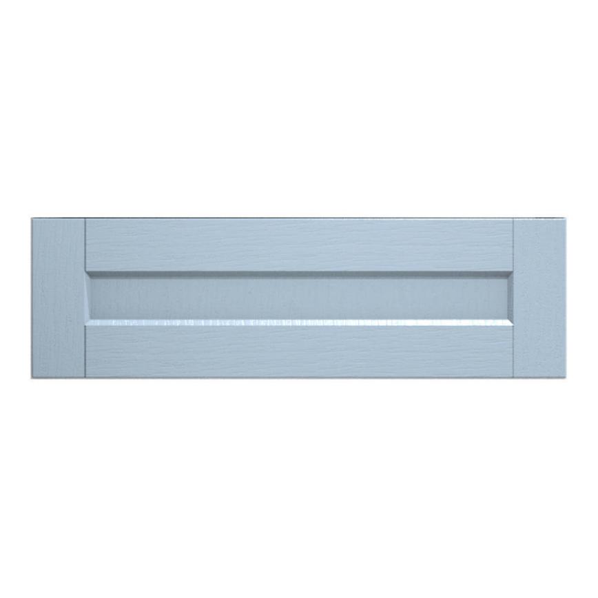 Fairford Blue 900 Pan Drawer Door Cut Out