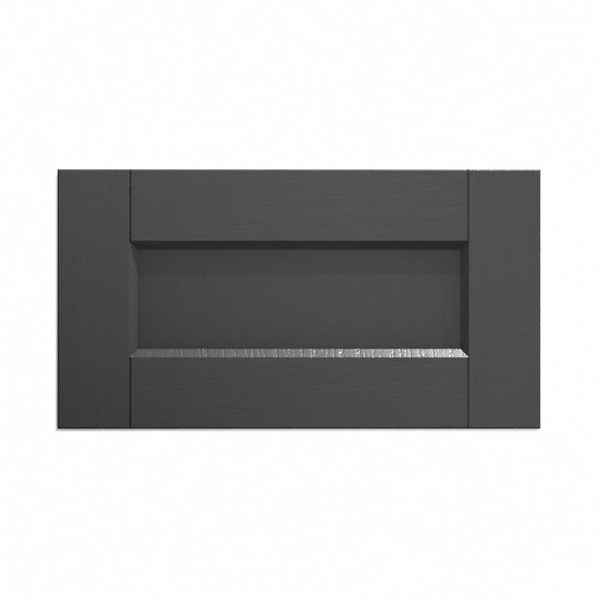 Fairford Charcoal 600 Integrated Microwave Topbox Door