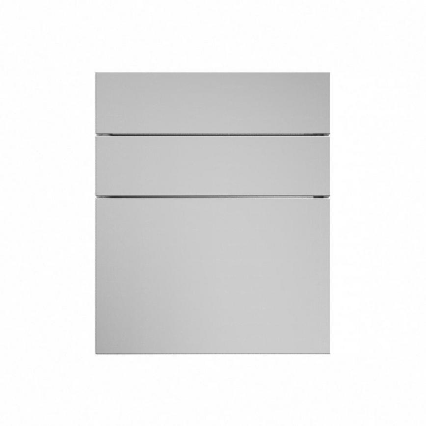 Greenwich Gloss Slate Grey 600 Hob / Pan Drawer Door
