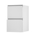 Greenwich Gloss White 450 Pan Drawer Door Open 342mm
