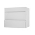 Greenwich Gloss White 800 Pan Drawer Door Open