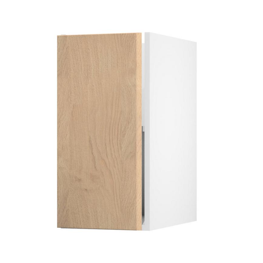 Greenwich Natural Oak 350 Full Height Door Open