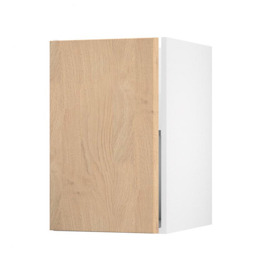 Greenwich Natural Oak 450 Full Height Door Open