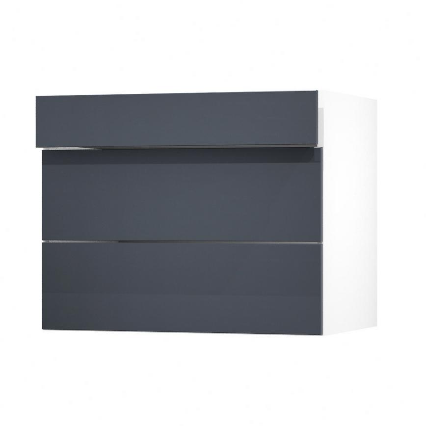 Greenwich Navy 900 Pan Drawer Door Open