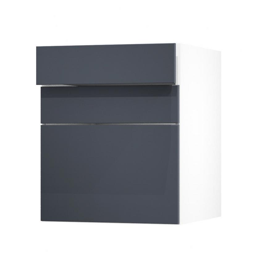 Greenwich Navy 600 Drawer Door Open