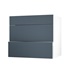 Greenwich Navy 800 Pan Drawer Door Open