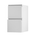 Greenwich Gloss Dove Grey 400 Pan Drawer Door Open 342mm