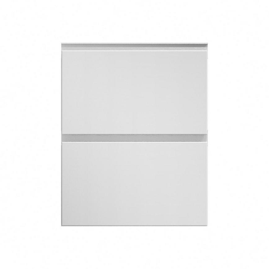 Greenwich Gloss Dove Grey 600 Pan Drawer Door 342mm