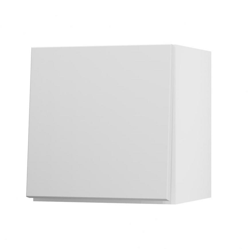 Greenwich Gloss Dove Grey 350 Half Height Door Open