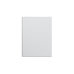Greenwich White Smooth 300 Pan Drawer Door Cut Out