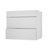 Greenwich White 800 Pan Drawer Door Open