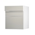 Greenwich Gloss Sandstone 600 Drawer Door Open