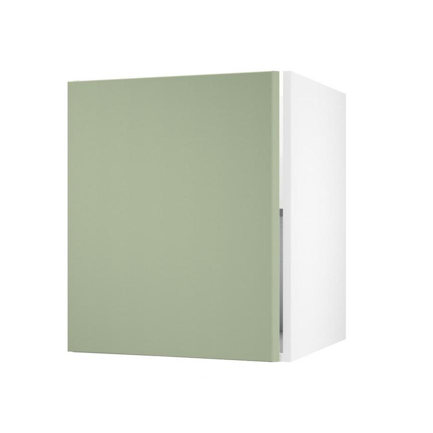 Greenwich Reed Green 600 Full Height Door Open