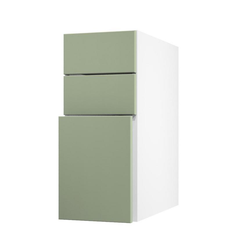Greenwich Reed Green 300 Pan Drawer Door Open