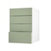 Greenwich Reed Green 500 Deep Drawer Door Open