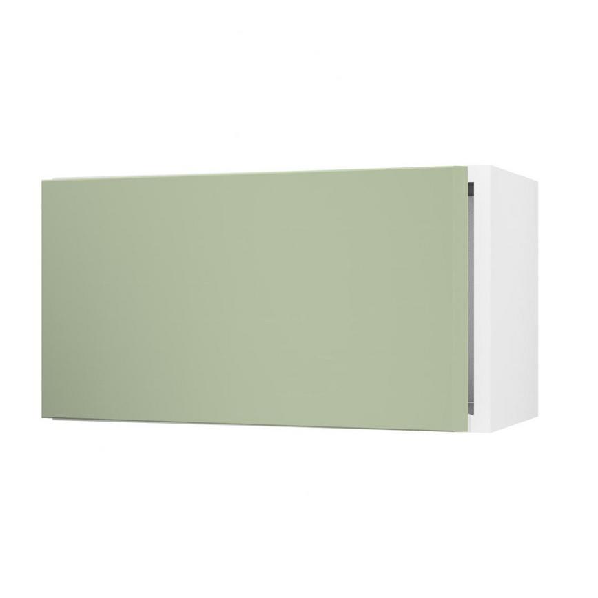 Greenwich Reed Green 600 Integrated Microwave Topbox Door Open