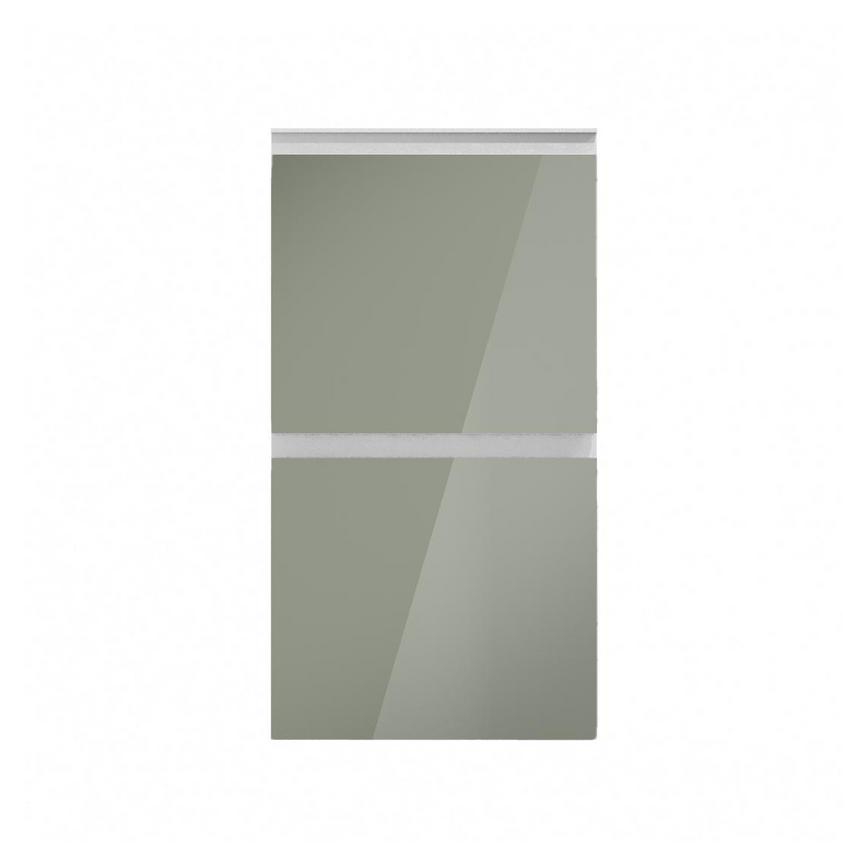 Greenwich Gloss Reed Green 342mm x 400mm Pan Kitchen Drawer