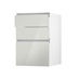Greenwich Gloss Porcelain 170mm x 500mm Kitchen Drawer Angle Open