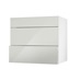 Greenwich Gloss Porcelain 275mm x 800mm Pan Kitchen Drawer Angle Open