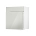 Greenwich Gloss Porcelain 557mm x 600mm Full Height Drawerline Kitchen Door Angle Open