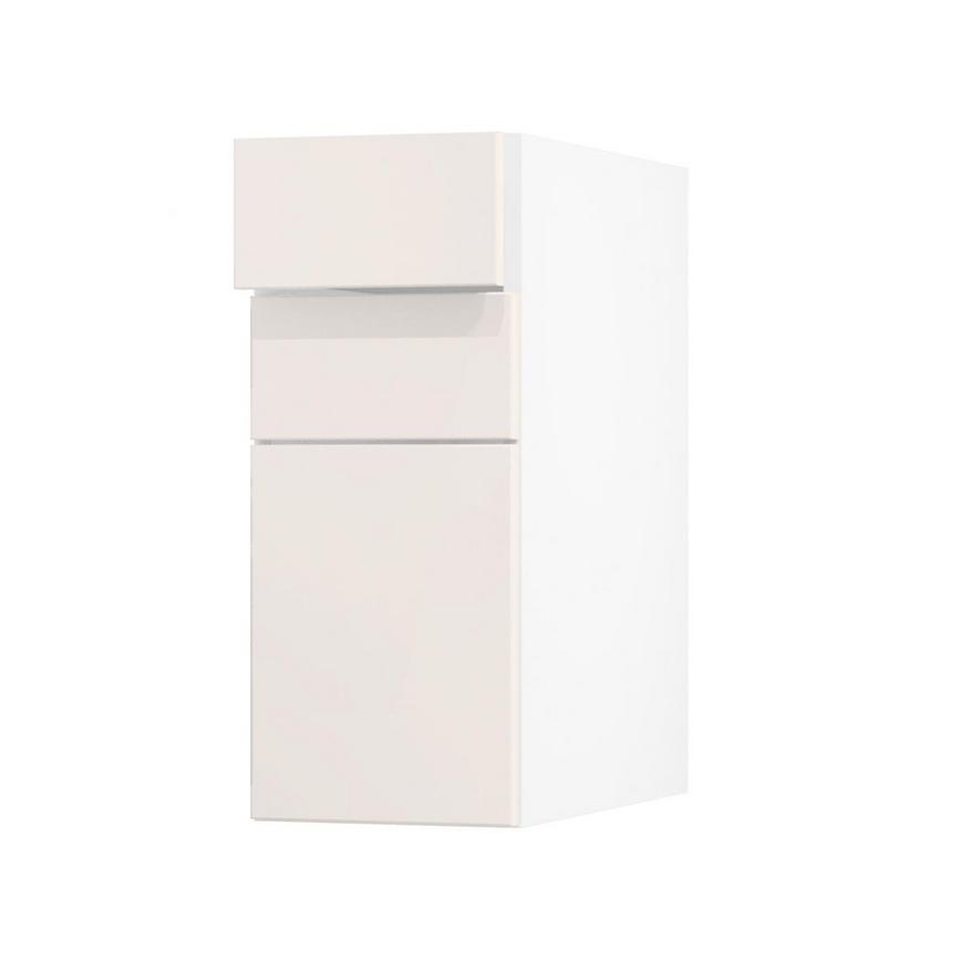 Greenwich Matt Porcelain 300 Drawer Front CAD Angled Open Unit