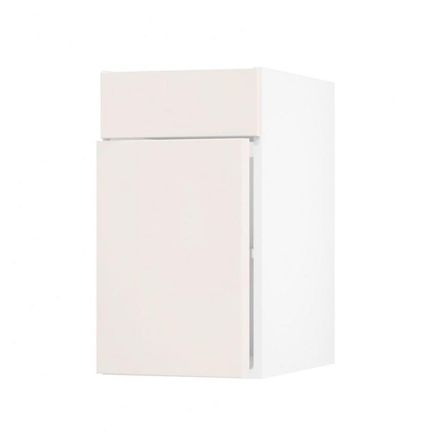 Greenwich Matt Porcelain 400 Standard Door CAD Angled Open Unit