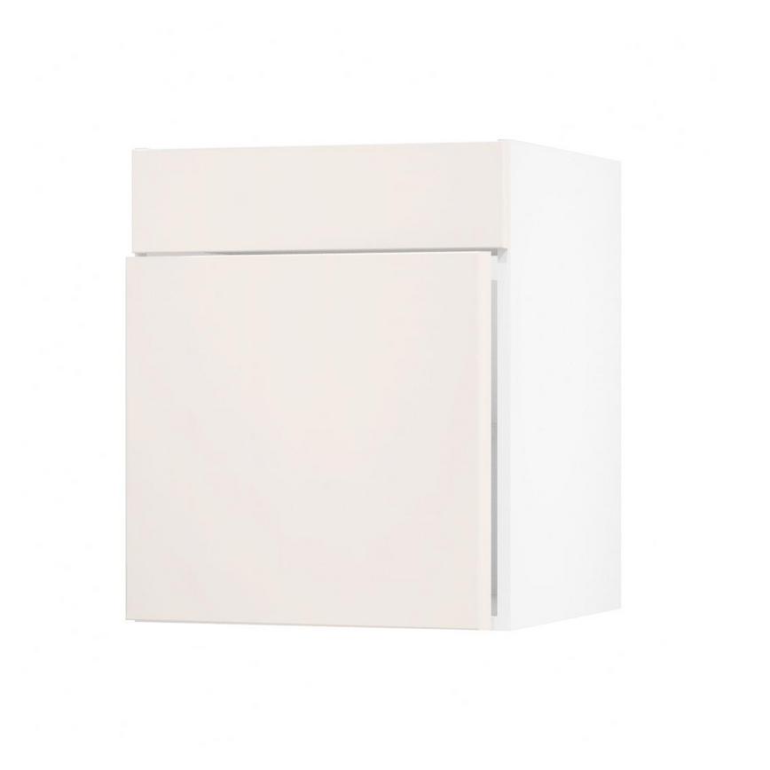 Greenwich Matt Porcelain 600 Standard Door CAD Angled Open Unit