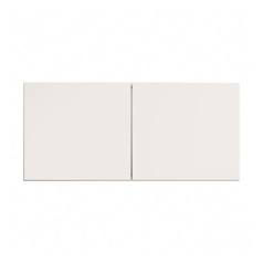 Greenwich Matt Porcelain 1000 Tall Bridging Unit Doors (Pair) CAD Primary Cut Out