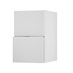 Hockley Mirror Gloss White 450 Pan Drawer Door Open 342mm