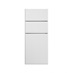 Hockley Mirror Gloss White 300 Pan Drawer Door 170mm