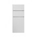 Hockley Mirror Gloss Dove Grey 300 Pan Drawer Door