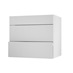 Hockley Gloss Dove Grey 800 Pan Drawer Door Open