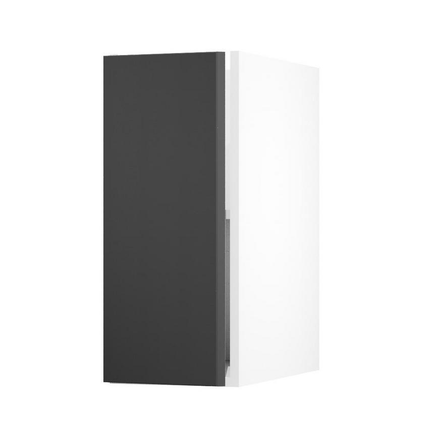 Hockley Super Matt Charcoal 300 Full Height Door Open