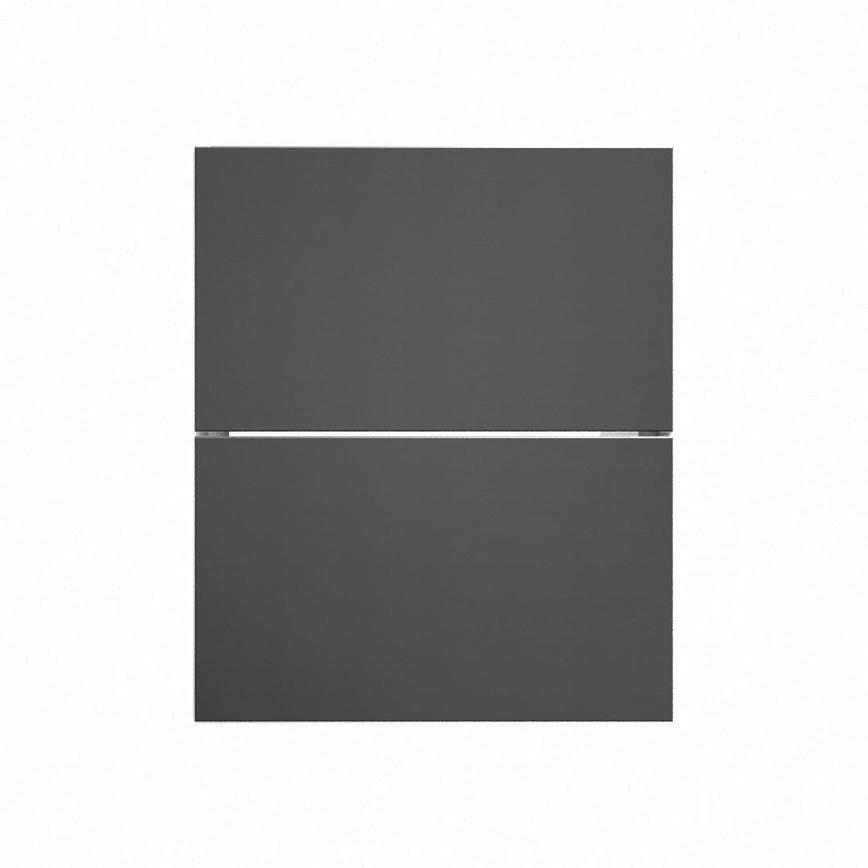 Hockley Super Matt Charcoal 600 Pan Drawer Door 342mm