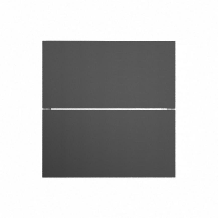 Hockley Super Matt Charcoal 700 Pan Drawer Door 342mm
