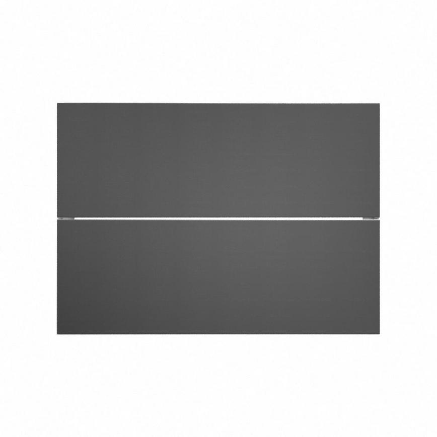 Hockley Super Matt Charcoal 1000 Pan Drawer Door 342mm