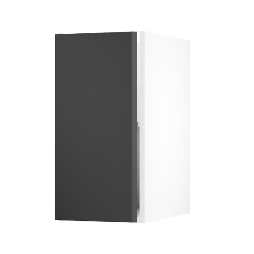 Hockley Super Matt Charcoal 350 Full Height Door Open