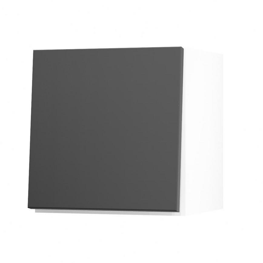 Hockley Super Matt Charcoal 350 Half Height Door Open