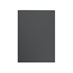 Hockley Super Matt Charcoal 400 Standard Door Cut Out