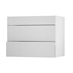 Hockley Super Matt Dove Grey 900 Pan Drawer Door Open