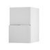 Hockley Super Matt Dove Grey 450 Pan Drawer Door Open 342mm