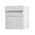 Hockley Super Matt Dove Grey 600 Pan Drawer Door Open 170mm