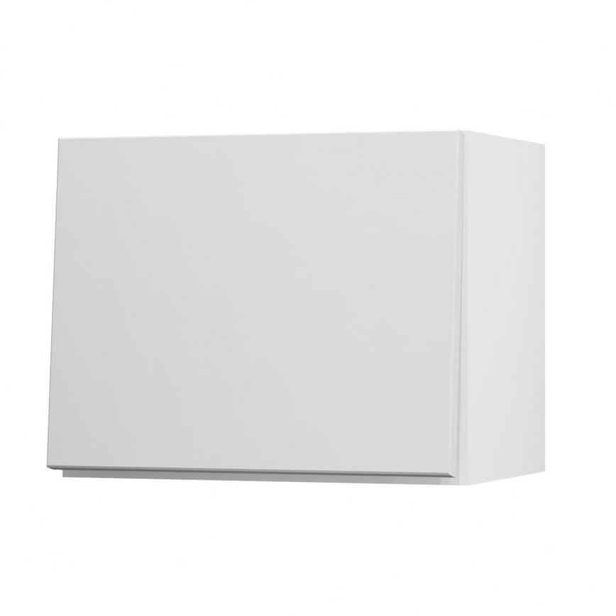 Hockley Super Matt Dove Grey 450 Half Height Door Open