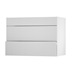 Hockley Super Matt Dove Grey 1000 Fridge Freezer Wall Door Open